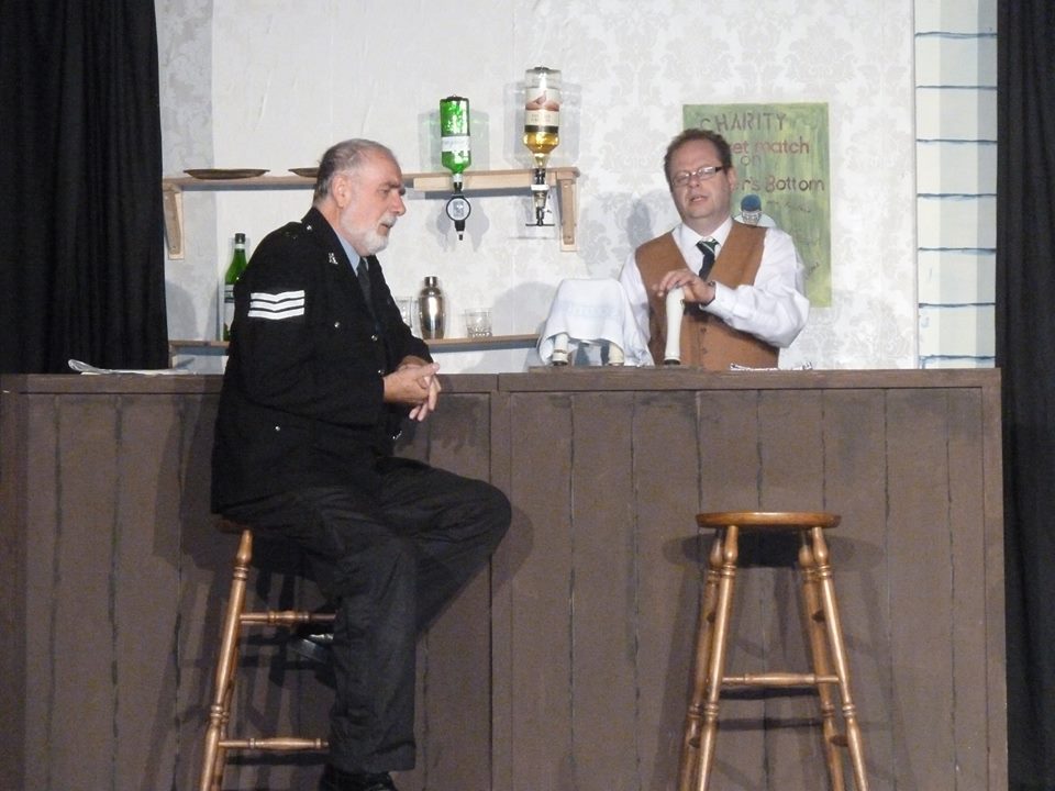 Police Investigations — on stage
