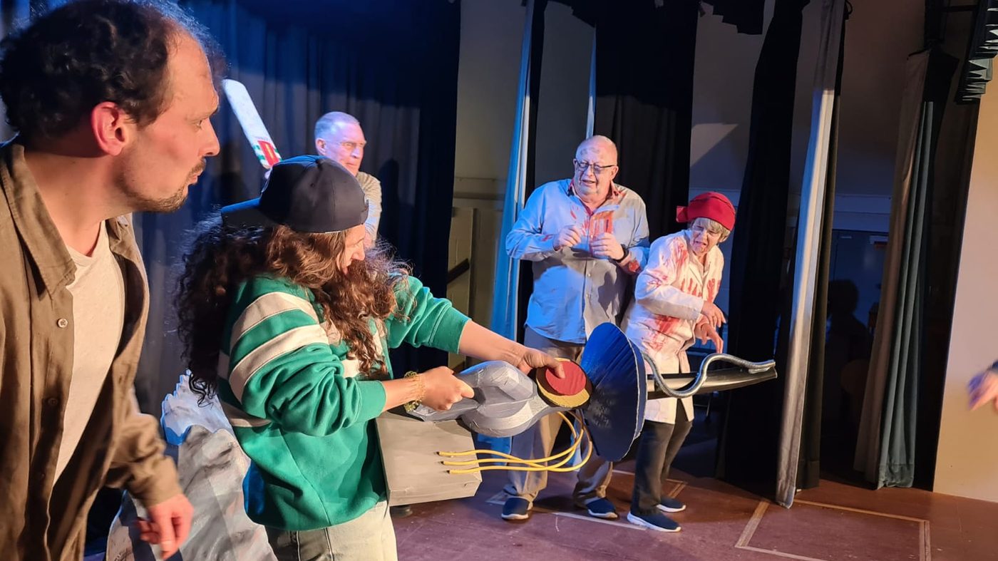 Comedy, Music & Mayhem — on stage